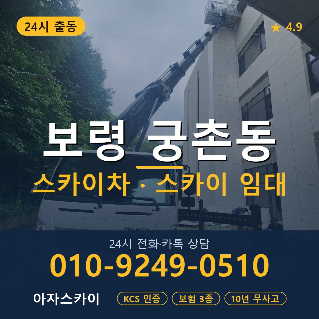 보령 궁촌동 스카이차 스카이 임대 아자스카이